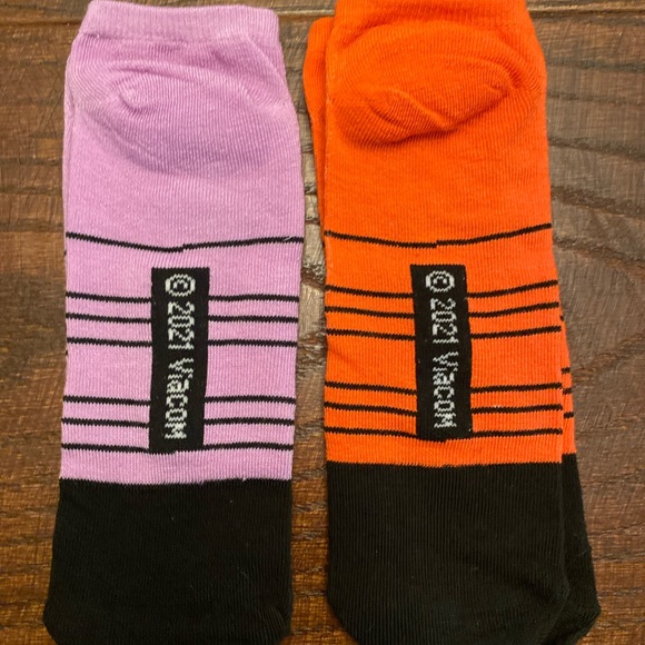 Sponge Bob Square Pants Socks, Ren & Stimpy, Cat Dog Rugrats Hey Arnold Socks - Picture 8 of 12